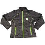 North End Sport Ladies Xbox Gray Green Track Athletic Full Zip Jacket Size XL Photo 1