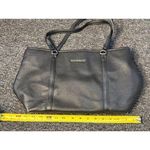 Dana Buchman  Metallic Tote Handbag Large Faux Leather Shoulder Bag 9.5x15 Retro Photo 4