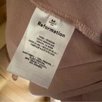 Reformation  Edita dress Midi In Serenade Blush Pink size Medium Photo 6