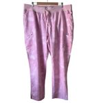 FIGS  Marbled Rose High Waisted Yola Skinny Scrub Pants 4XL NWT Photo 2
