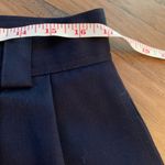 Harvé Benard 1970's Wool Benard Holtzman by Harve Benard Ltd Size 16 Blue Pleated Shorts Photo 3