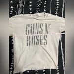 GUNS N’ ROSES Rock Music Band Tee 80’s Women’s T Photo 4