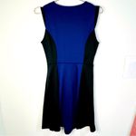 Attention  Black & Blue Dress Effortless Elegance Work to Weekend Classic Size XS Photo 7