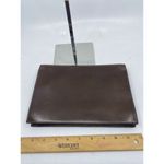 Salvatore Ferragamo Vintage Brown Clutch Photo 3