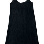 Anwnd  black soft terry cloth style dress Photo 0