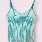Old Navy Striped Tank Top in Teal - size medium Photo 1