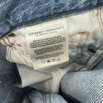 Citizens of Humanity  Liya High Rise Classic Fit‎ Jeans Torn Denim Blue Size 25 Photo 11