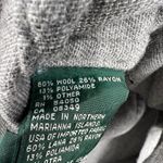 Lauren Ralph Lauren Womens Shirt Jacket Grey Wool Blend Utility Snap Front Large Gray Photo 7