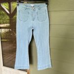 H by Halston Cropped Flare Jeans Photo 1