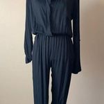 Young Fabulous and Broke  | Black Hamlet Lounge Long Sleeve Jersey Jumpsuit… Photo 0