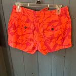 Gap Coral & Pink Floral/Tropical Embroidered Shorts | Women’s Size 2 Photo 2