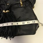 B Makowsky  BLACK LEATHER PURSE Photo 9