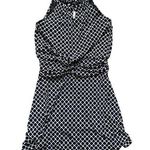 Valerie Bertinelli  Navy & White Geometric Mini Dress 6 Photo 0