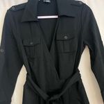 Etcetera Elegant Black Wrap Dress Photo 6