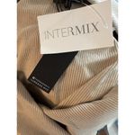 The Range Folded One Shoulder Tank Top Ribbed Jersey Knit Saddle Tan Medium NEW Photo 6