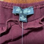 Lila Rose NWT Lily Rose Elegant Wine Midi Dress Photo 2