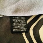 Mossimo Cream Black Satin Feel Drawstring 3/4 Sleeve Lightweight Dress Sz S Photo 4