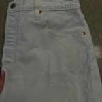 Levi's  White Jean Shorts Photo 4