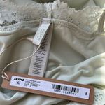 SKIMS  Fits Everybody Lace Long Slip Dress in Spearmint, Size Small Photo 8