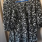 Terra & Sky  Black and White Patterned top 0x Photo 0