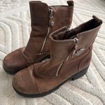 Harley Davidson | Brown Amherst 5.5” Leather Ankle Boots Photo 3