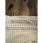 Pilcro and the Letterpress  high rise skinny pants size 28 striped Anthropologie Photo 3