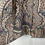 BCBGMAXAZRIA  Helene Vintage Brocade Printed Layered Romper M Photo 5