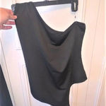 SheIn ‎One shoulder black bodysuit 1X Photo 5