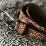 Steve Madden NWT  Fish-Eye-Logo Belt, Size XL New w/Tag Photo 1