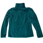 Patagonia  Re Tool Snap T Fleece Women M Green Blue Polartec Pullover Photo 4
