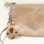 Kipling  CREATIVITY LARGE PLUS TOASTY GOLD‎ Nylon Wristlet Wallet Multi Pocket Photo 1