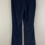 GIORGIO SANT'ANGELO SPORT Navy Blue White Pinstripe Business Trouser Pant Slacks Size 4 Photo 7