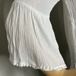 Liberty Love White 3/4 Flare Sleeve With Lace Detail Size Medium Photo 3