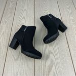 Anne Klein Women's Rina Stacked Heel Dress Booties 7.5M Black $110 Photo 4
