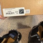 Christian Louboutin Capahutta 70mm Spike Leather Black Booties | size 39.5 Photo 5