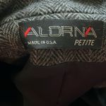 Vintage Union Made Herringbone Wool Blend Trench Coat unisex long coat Gray Size XL Photo 3