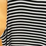 Vans Black & White Striped Tank Photo 2