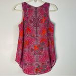 CAbi Pink Jubilee Paisley Tank Top Sleeveless Layered Top Tank Blouse Print Photo 5
