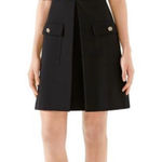 Gucci  Black Tiger Head Buttons Faux Fur Dress Size S Photo 0