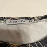 MISSLOOK gray boho style ladies small sweatshirt Cotton blend New without tags Photo 2