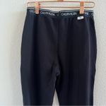 Calvin Klein CK One Black Spellout Waist Band Sweats Neutral Small Photo 5