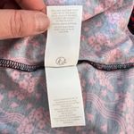 Boden Red Blue Alice Floral High Neck Long Sleeve Jersey Midi Dress Size 14L Size L Photo 11