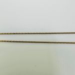 Vintage Christian Dior Gold Rhinestone Pendant Necklace Germany CD Logo Photo 7