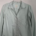Gap The Fitted Boyfriend Striped Women's Shirt Size Small Photo 2
