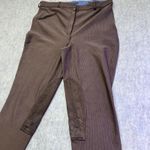 TuffRider  Riding Breeches Equestrian Pants Brown Knee Patch Women's Size 36 Photo 1