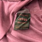 POL Burgundy Flare Pants with Lace Trim Wooden Beads Size M Photo 10