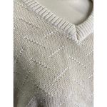 Vintage Di Fini Knitwear Cream V Photo 5