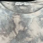 Young Fabulous and Broke  Juliette tie dye sweatshirt in blue and gray Photo 4
