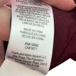 Dress the Population Lyla Midi Dress Women’s Size XS Burgundy Sheath V-Neck Photo 11