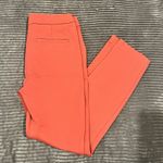 Boden Pants Womens Burnt Orange Straight Twill Office Preppy Trousers Slacks 4R Size 4 Photo 0